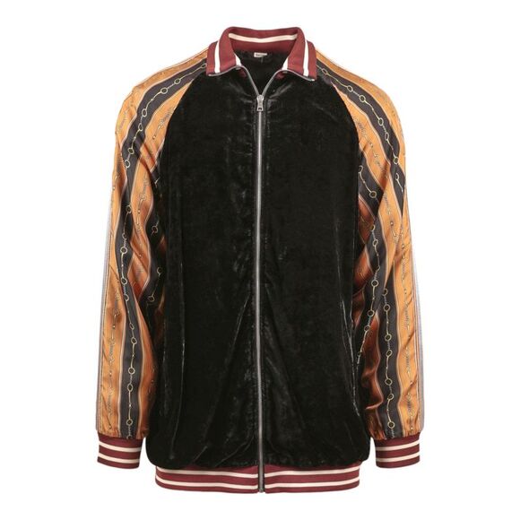 Gucci Mixed Media Track Jacket